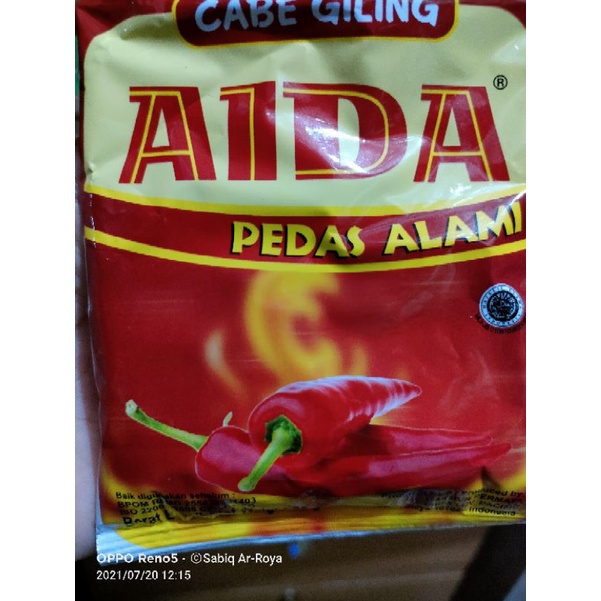 

cabe giling aida 25g