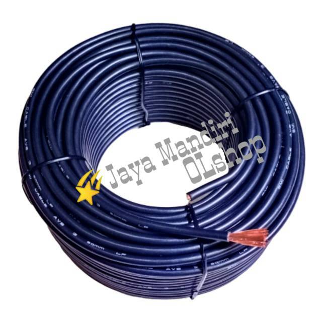 Kabel Motor Mobil NYAF Serabut  3mm / Kabel Serabut 1 x 3mm Isi Tebal Kualitas Tembaga Asli