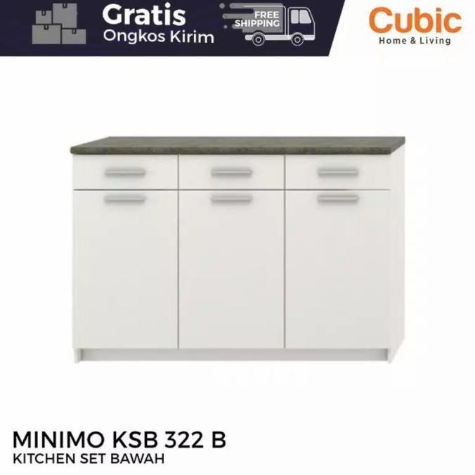 Rak Piring Lemari Dapur Bawah Kitchen Set Terlaris Laci Tempat Sendok Fiji.Suva