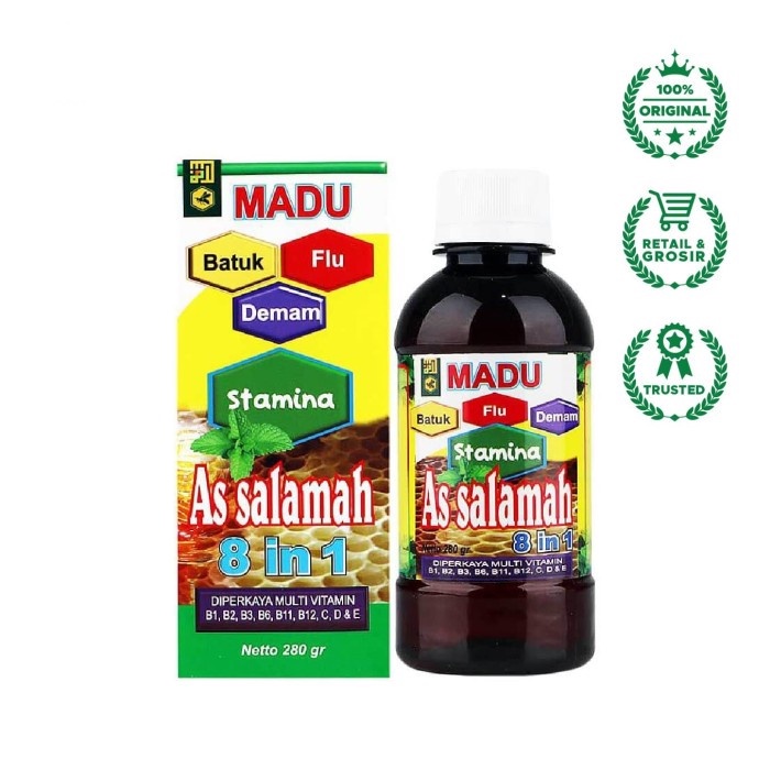 

Assalamah 8 in 1 Madu Batuk dan Demam