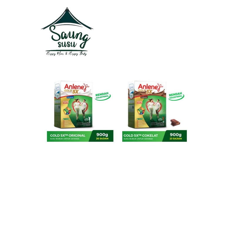 

Anlene Gold Plus Original Cokelat 900Gr - Susu Bubuk - Susu Nutrisi Tulang, Sendi, Dan Otot