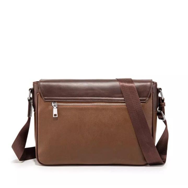 Tas Sling Bag Pria Kulit Asli Import Tas Pria Slingbag Classic Original GS5