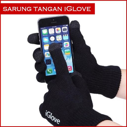 iGlove Sarung Tangan Layar Sentuh Touch Screen Smarphone Tablet HP i-Glove Motor Moto Gloves