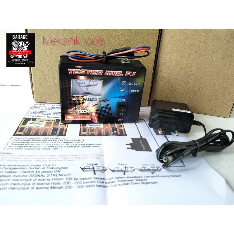 Alat Tester Coil Motor Mobil injeksi Cek sensor CKP