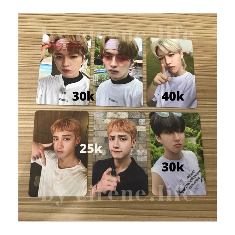 [READY] PC STRAY KIDS DOUBLE SIDED Lee know Felix Bangchan Changbin