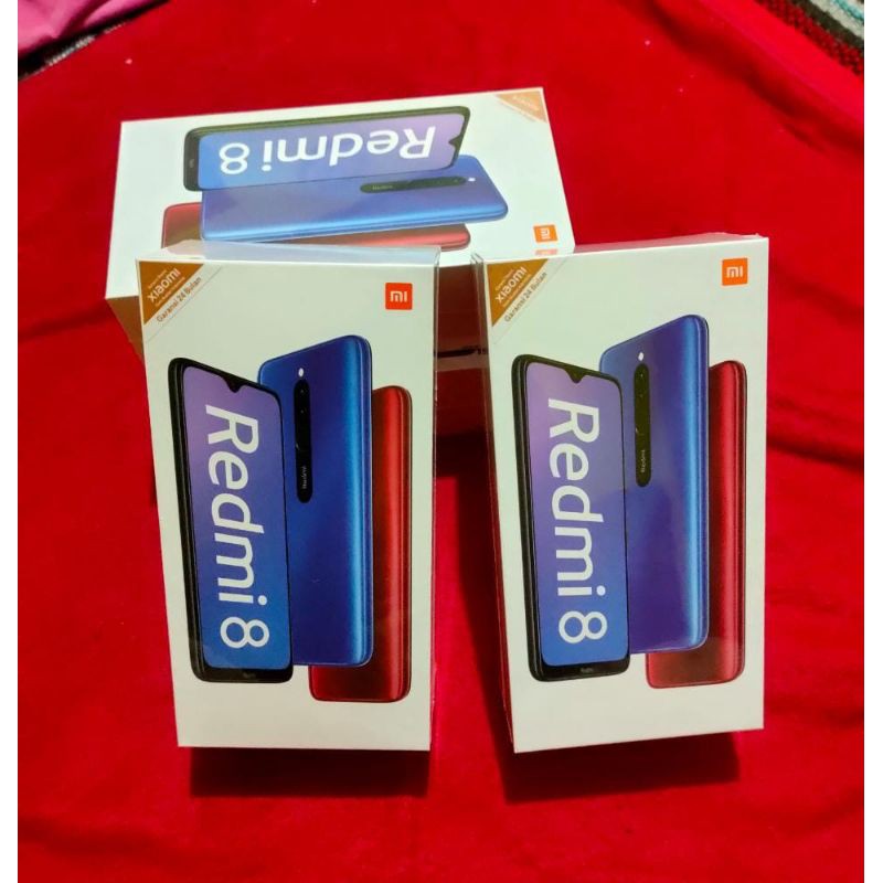 Redmi 8 NEW,BNIB GARANSI RESMI ram  4/64