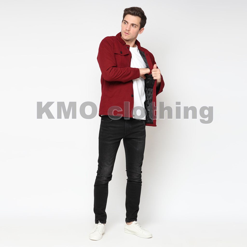 KMO JAKET SEMI PARKA / KEMEJA SEMI PARKA / JAKET 2IN1 BISA DI JADIKAN KEMEJA