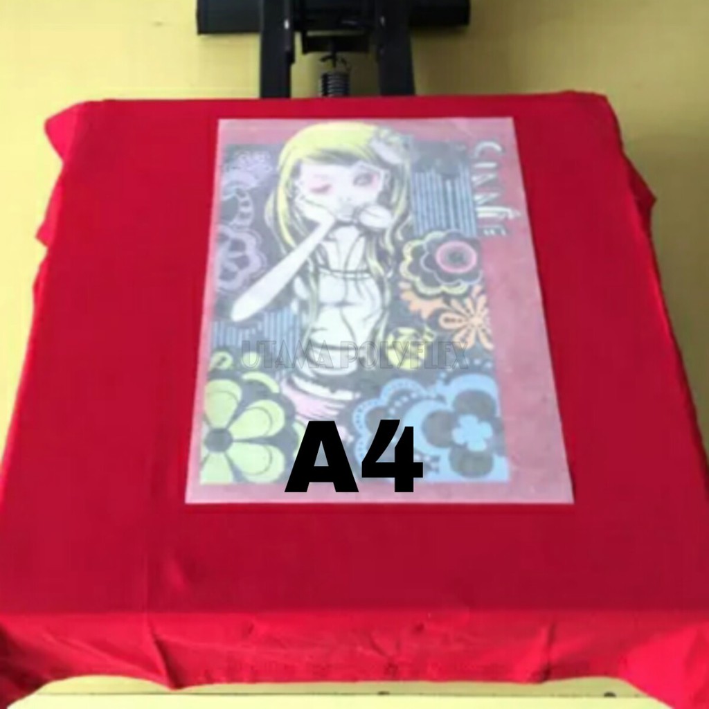 

Silicone Sheet A4 / Kertas Anti Panas / Kertas Silicone 3G Jet Opaque