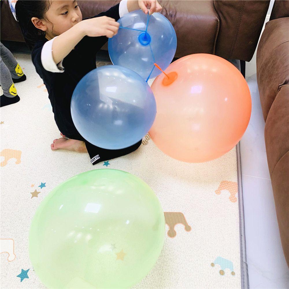 [Elegan] Bubble Balls Stretch Tahan Lama Karet Interaktif Balon Olahraga Super Amazing