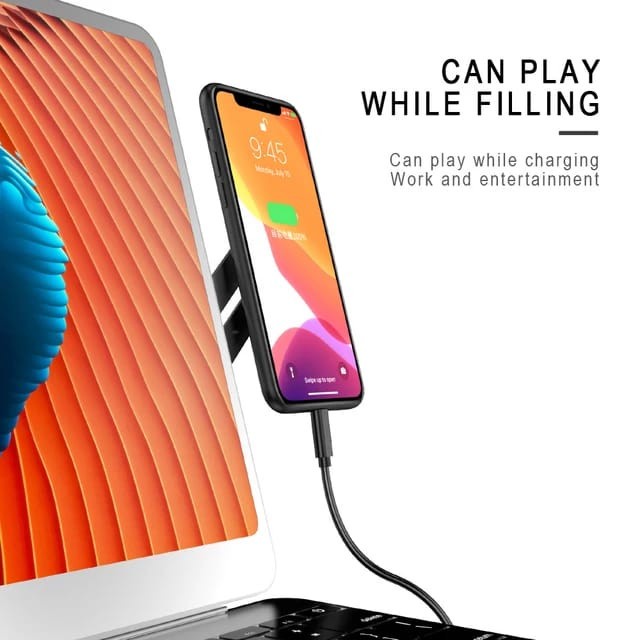 (COD) Phone Holder for Laptop Stand Penyangga Penahan Dudukan Handphone Magnetic Magnet Ori /  Holder Portable Aluminium Laptop