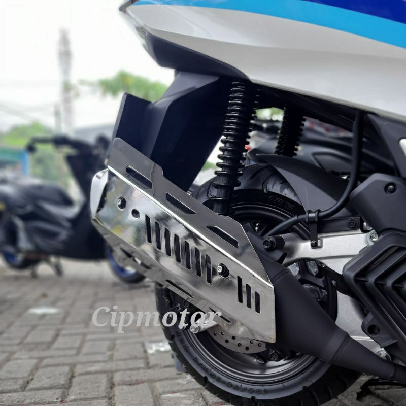 Cover knalpot honda PCX 160 full metal / logam