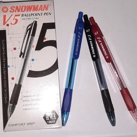 

BULPEN SNOWMAN V.5 BALLPOINT PEN / PULPEN TINTA SNOWMAN PER PCS