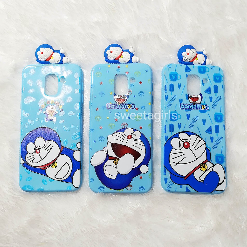 Silicon Case Glossy + Boneka 3D - Samsung Galaxy J4 - sweetacase.id - Motif Kartun - Bisa Bayar Ditempat / COD / Casing Terbaru / Karakter Lucu / Casing Kartun / Kartun / Case murah / diskon / Import