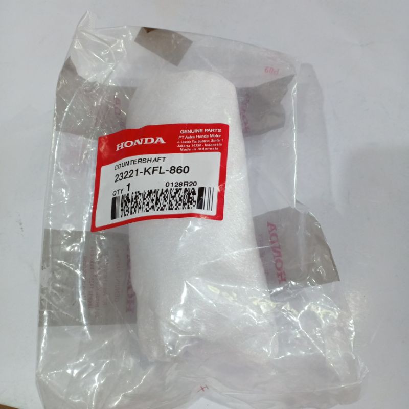 23221-KFL-860 ORI AS GEAR DEPAN SUPRA FIT OLD, NEW HGP COUNTERSHAFT 23221KFL860