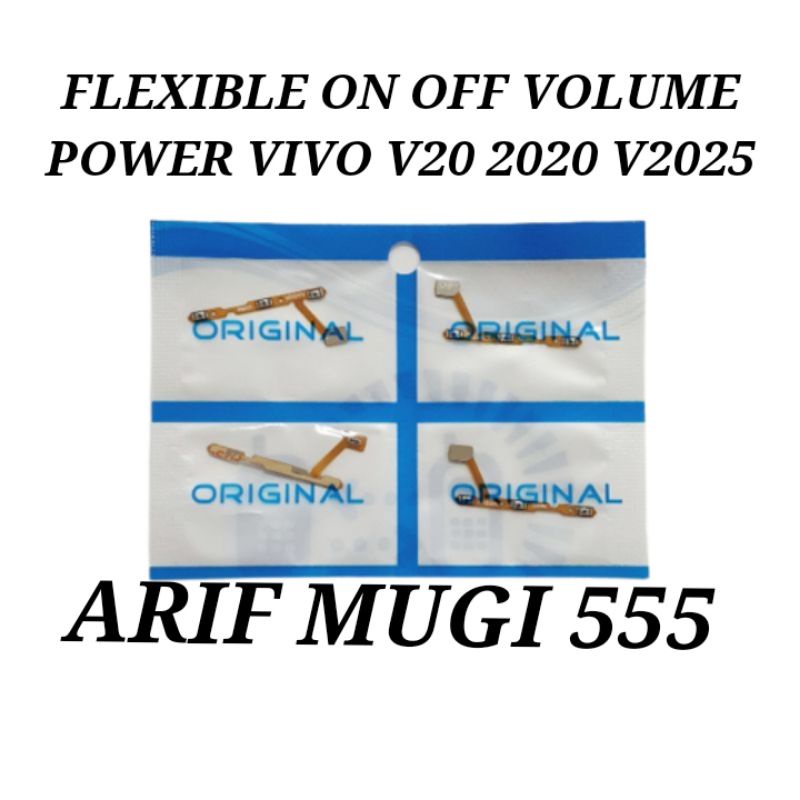 Flexible Flexible Tombol on off Volume Power Vivo V20 V2025 2020 Original