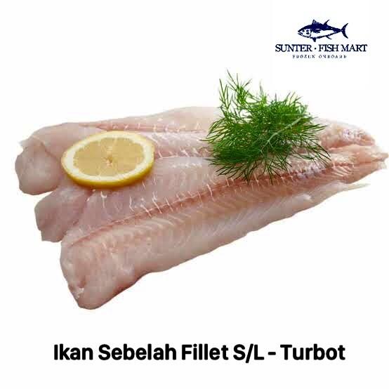 

Fisho | Ikan Halibut / Ikan Sebelah Fillet Tanpa Kulit / Ikan Turbot @ 1 Kg Ready stock