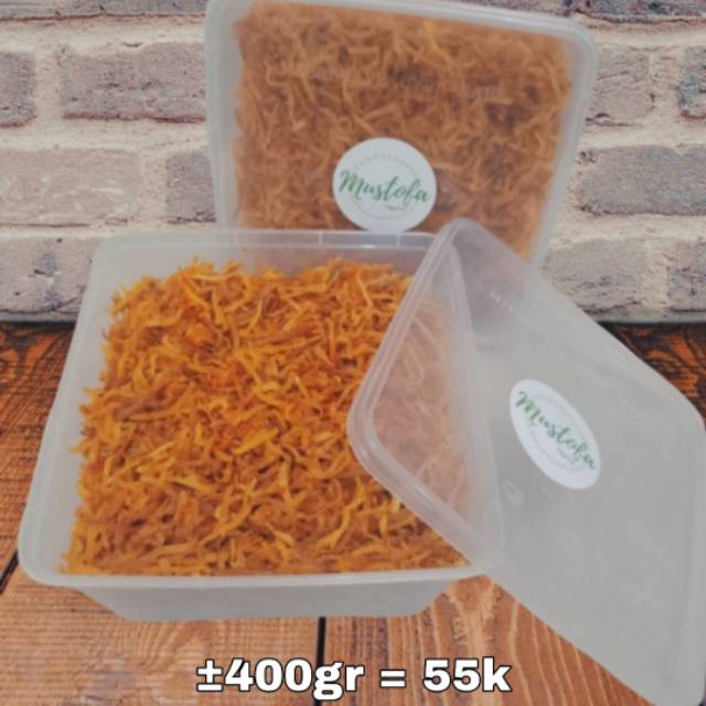 

Kering Kentang mustofa Hayya Food - 400gr