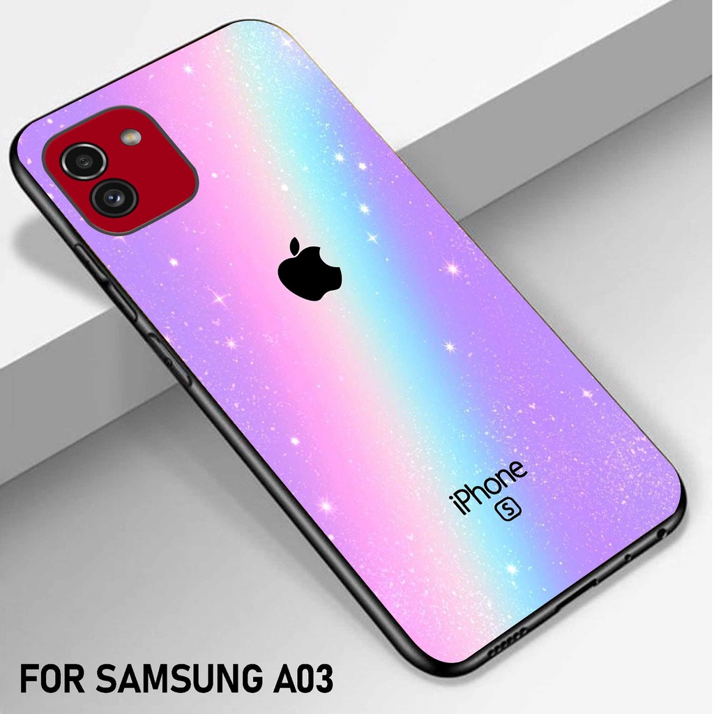 Sukses Case SAMSUNG A03 - Hardcase 2D Glossy Samsung A03 - Silikon Hp Samsung A03  - Silicon Hp Sams