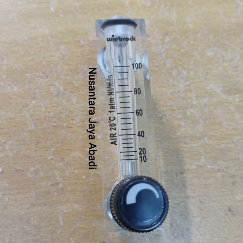 Rotameter / Flowmeter Udara 100 Lpm L/min