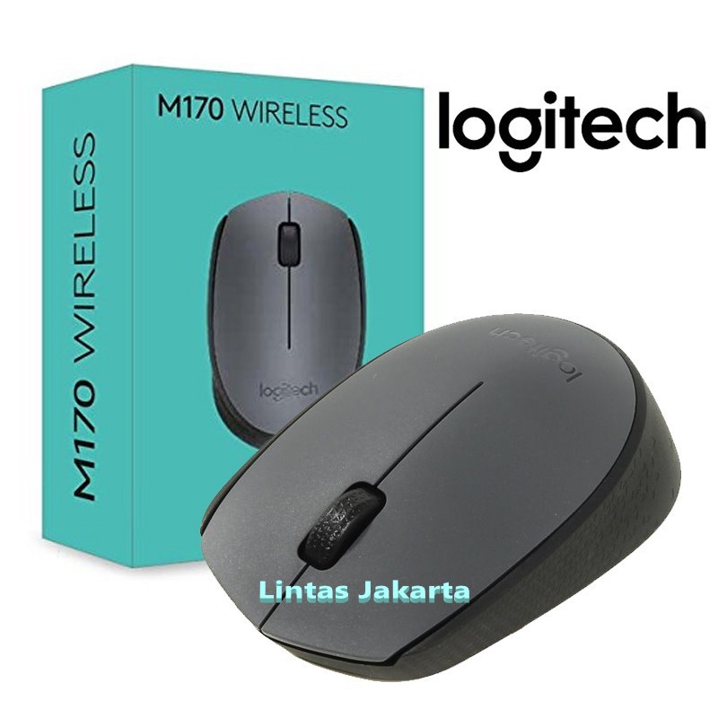 Mouse Komputer / Computer Wireless Merk Logitech Type M170