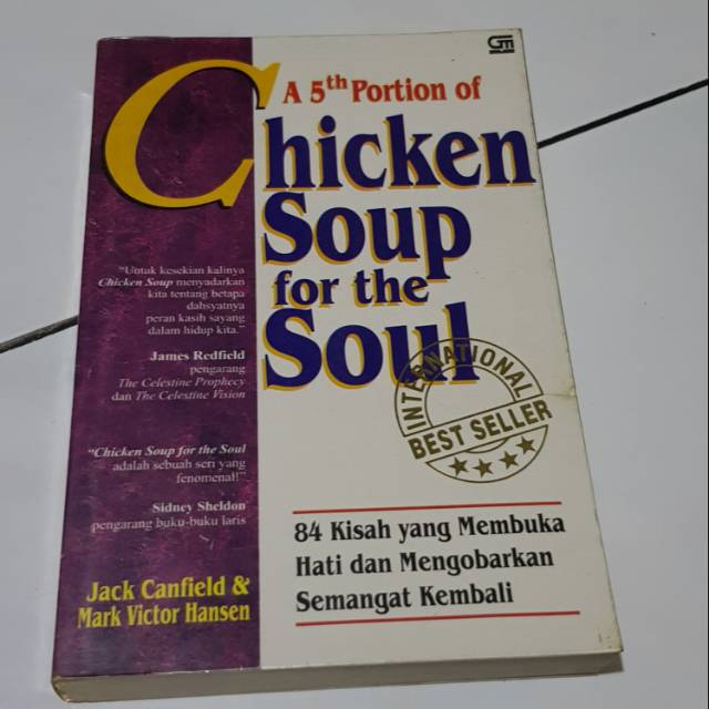 Novel preloved - Chicken Soup series