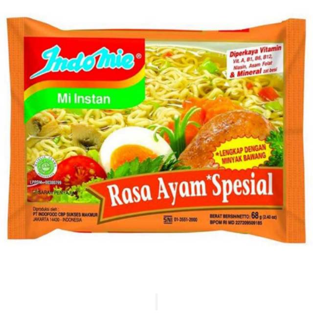 

Indomie ayam spesial 65g