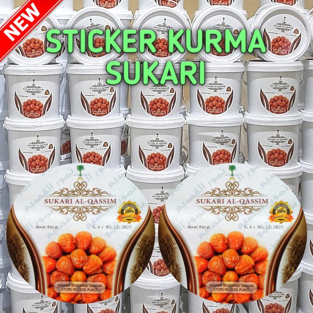 

Mari Belanja Sticker Cutting + Laminating Kurma Sukari / Sticker Label Kurma Harga Sipp