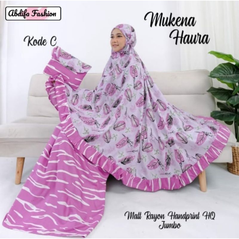 Mukena Dewasa - Mukena Haura by Abdifa