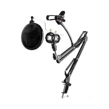 Standing Mic Taffware +pop filter