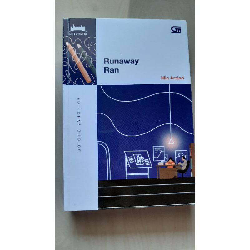 Novel Metropo Runaway Ran - Editor Choice - Mia Arsjad