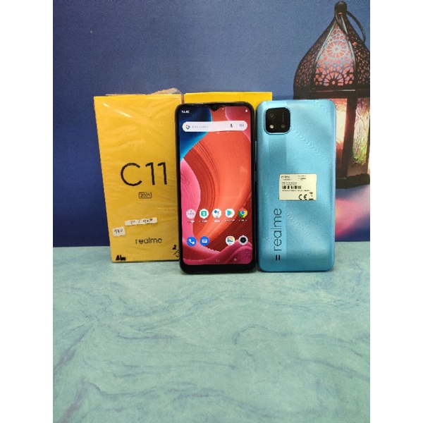 realme c11 2021 2 32gb 4 64gb second fullset
