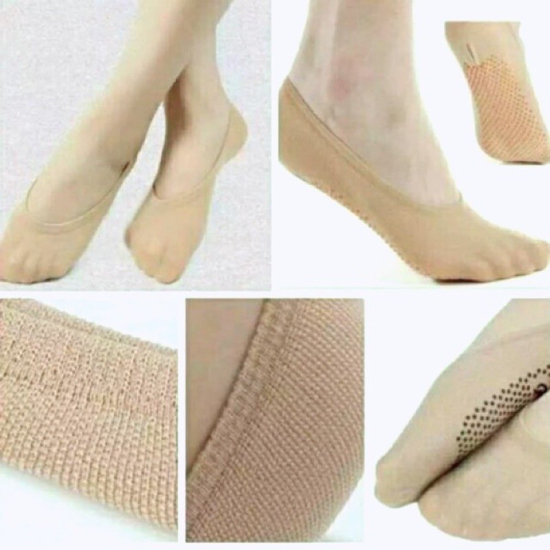 kaos kaki foot cover antislip Culing lade hidden socks