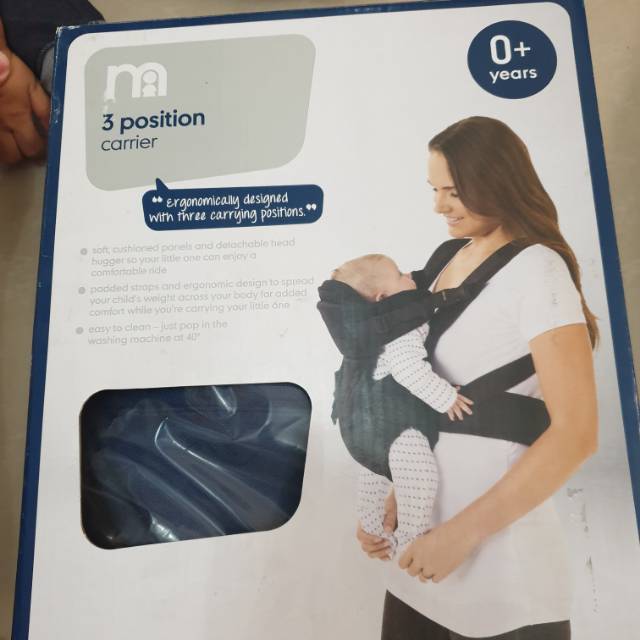 mothercare 3 in 1 carrier