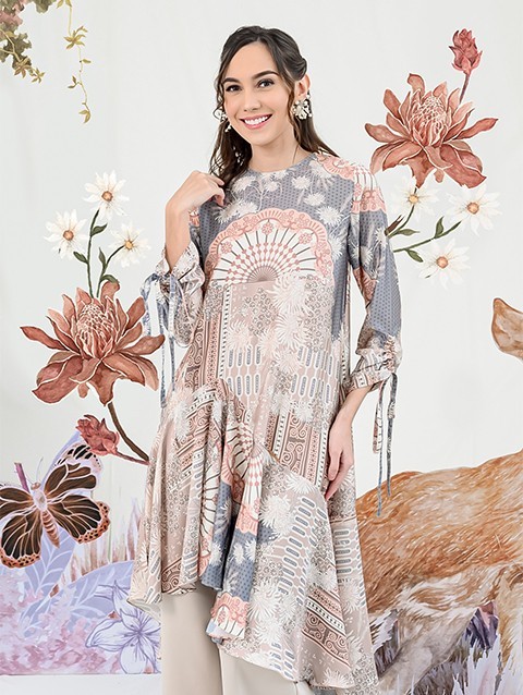 Allegra Tunic in Powder Blue