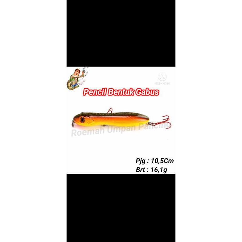 Umpan pancing pencil gabus