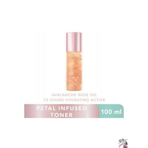 ☃Cutezz_Ching1☃Wardah Hydra Rose Petal Infused Toner 100ml