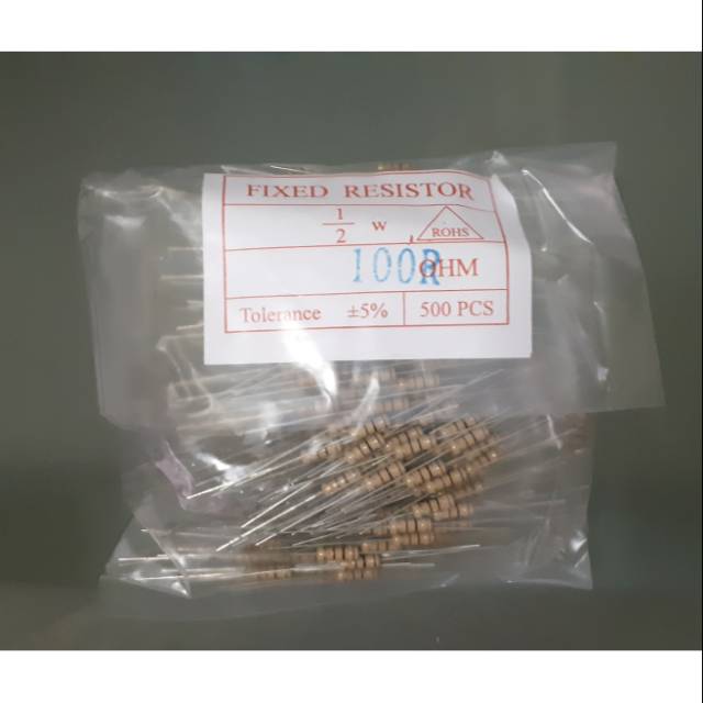 Resistor 100R  1/2 Watt 10pcs