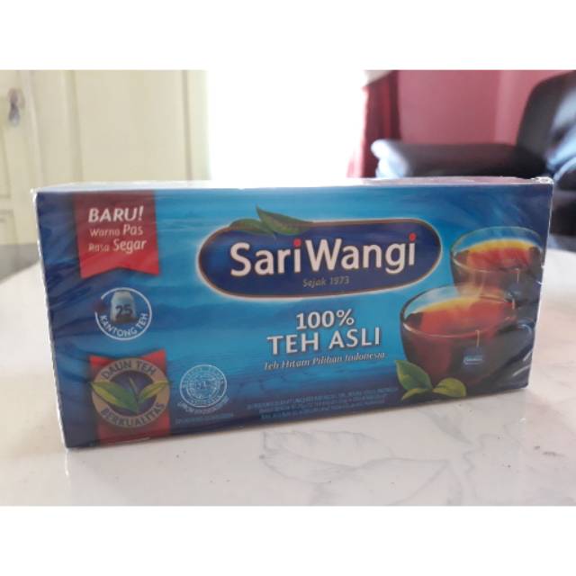 

Sari wangi teh celup (sachet / kotak)