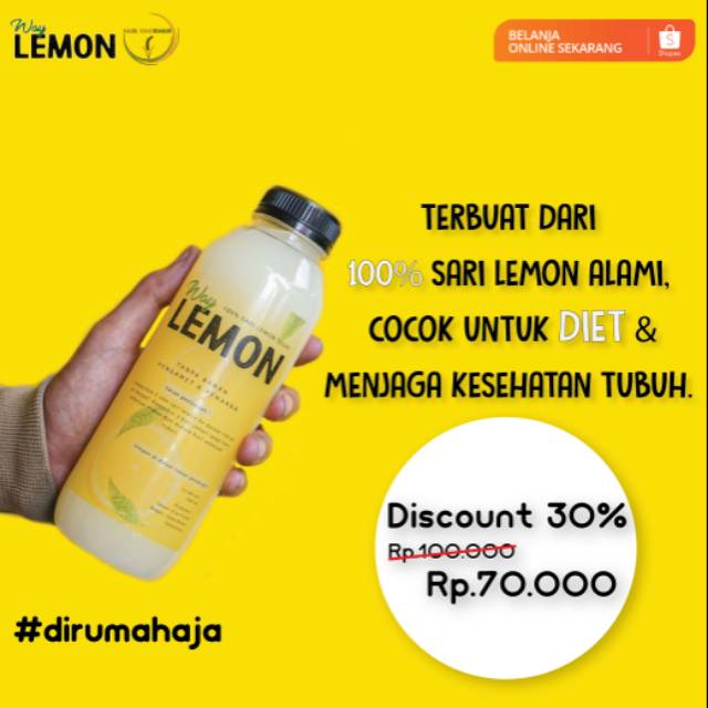 

Sari lemon alami fresh jus lemon murni 100% diet dan Kesehatan