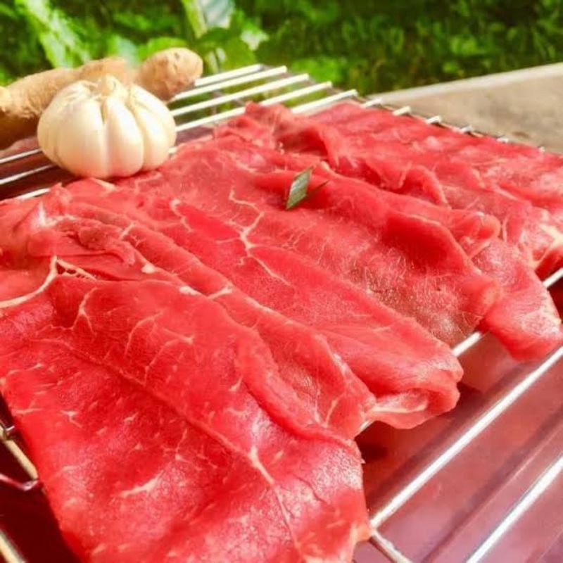 

Daging Sapi Potong Import Slice Beef Less Fat Sedikit Lemak Teriyaki Yakiniku 1Kg 1 Kg