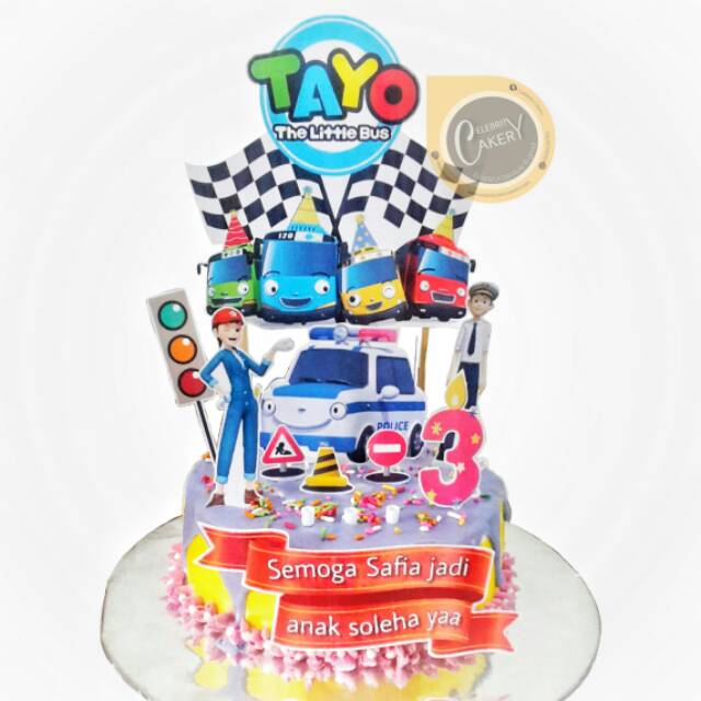 

Tayo Full Buttercream Cake