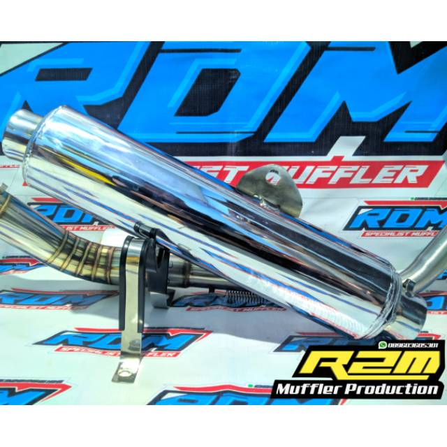 Knalpot FU CBU THAILAND fullset tinggal pasang PNP Motor CBR,VIXION,R15,R25,