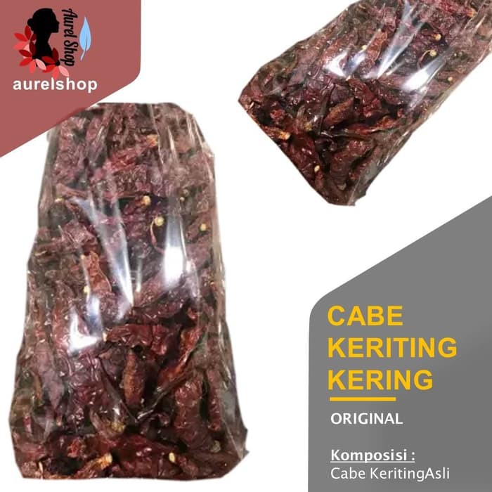 

Ready - Cabe Keriting Kering 1 Kg / Cabai Kering / Cabai Merah