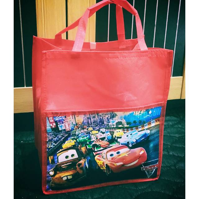 

Tas ulang tahun 2 kantong CARS
