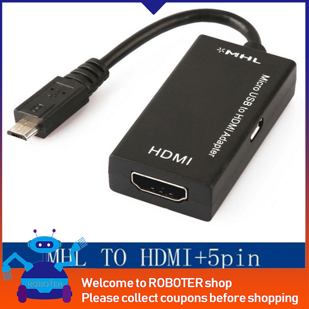 [Bayar Di Tempat]MHL Kabel Adapter Converter Mini Micro