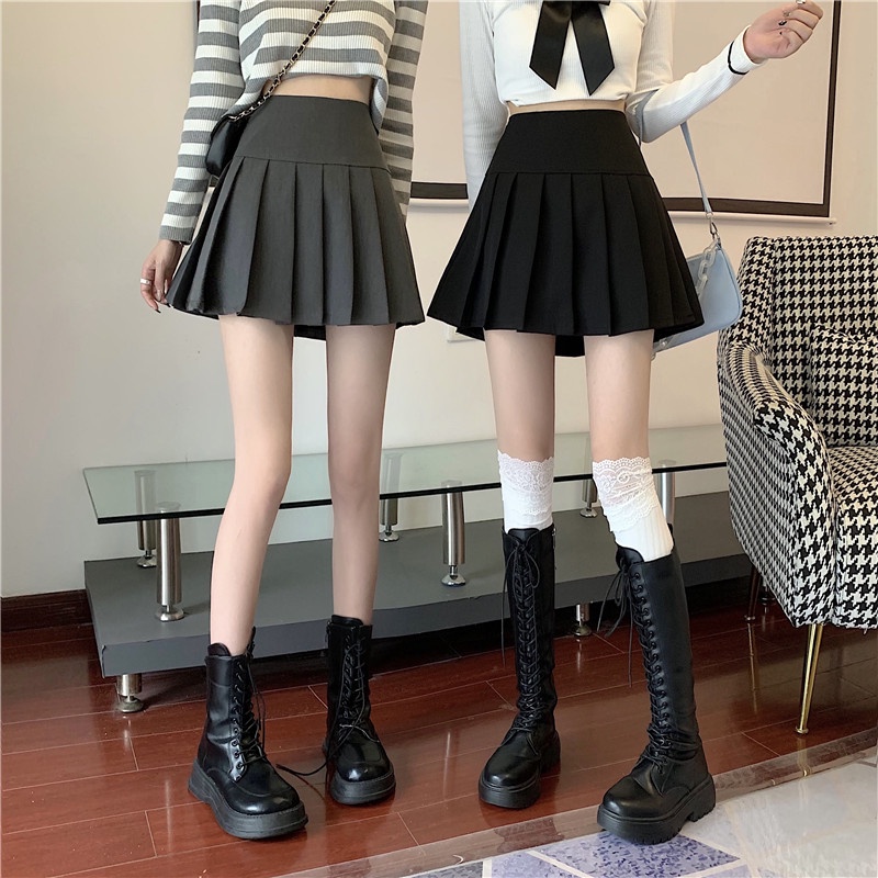 KARAKOREA 1062 Half Tennis Skirt/Rok Tenis/Korean Women Skirt/Rok pendek/Korean Pleated Skirt/Rok Autumn/Rok Korea Skirt/Rok tennis