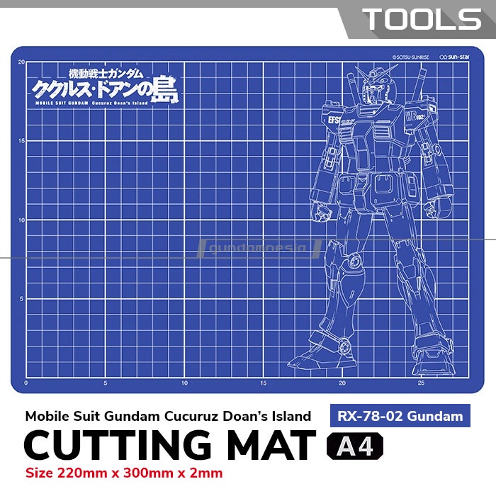 Cutting Mat A4 size Cucuruz Doan Island – RX-78-02 Gundam