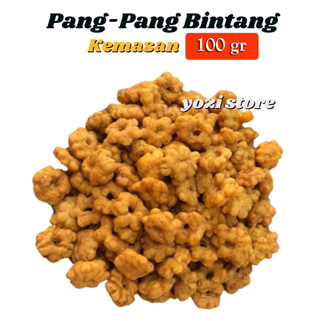 

Pang Pang Ribut Pedas Manis Pang Pang Bunga Bintang Sakura 100 gram