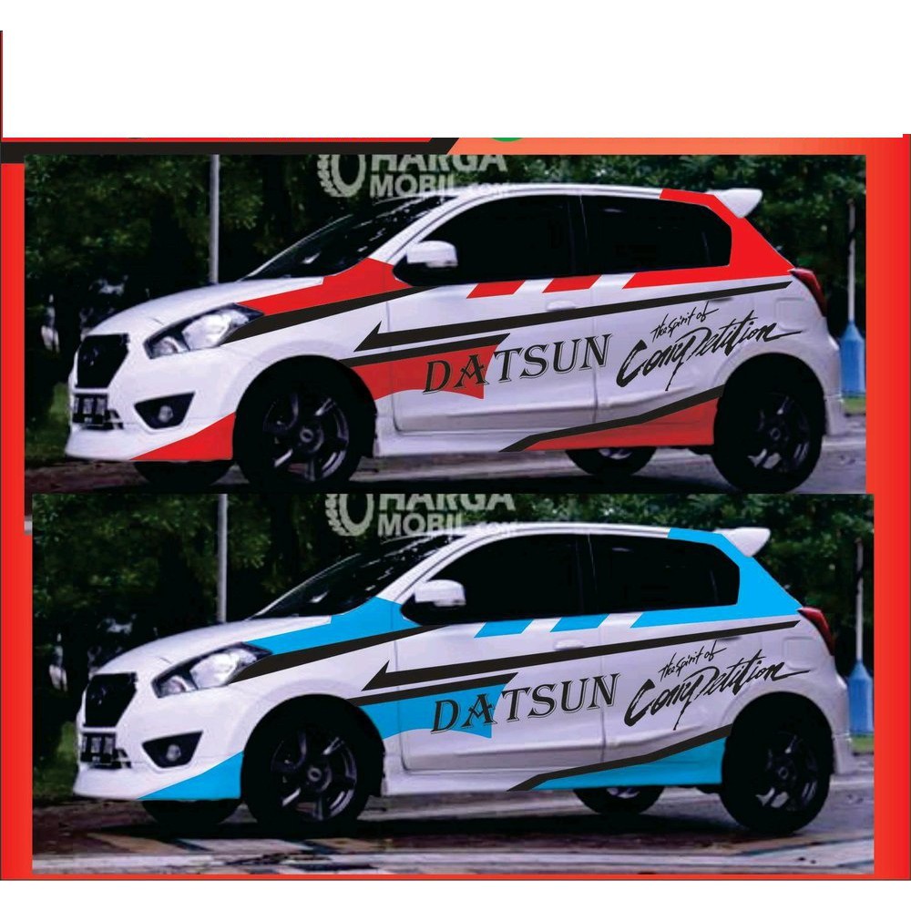 Stiker Cutting Mobil Brio Agya Ayla Datsun Avanza Xenia Dll Shopee Indonesia