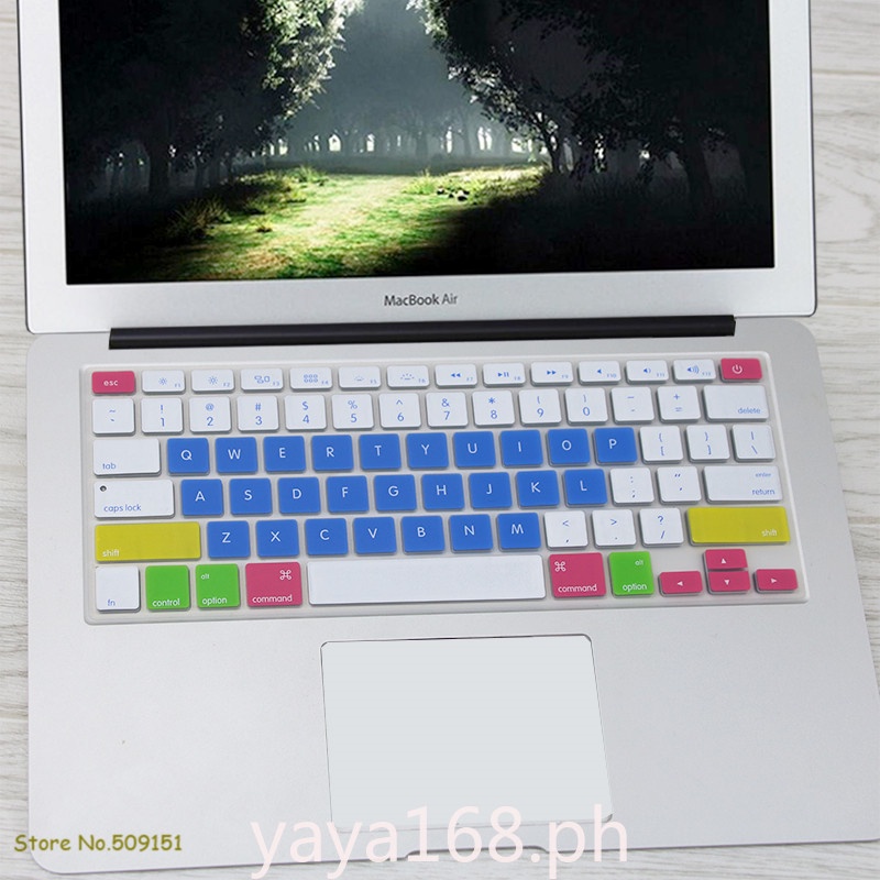 Skin Pelindung Keyboard Bahasa Inggris Untuk Apple Mac MacBook Pro 13 15 17 Air Retina13 A1466 A1369 A1502 A1278 A1398